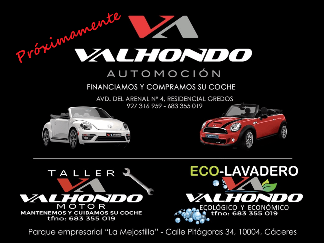 Valhondo Automocion Logo Proximamente 2